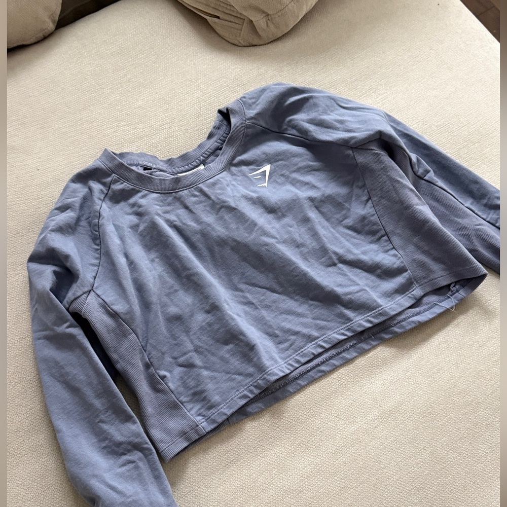 Gymshark long sleeve cropped sweater